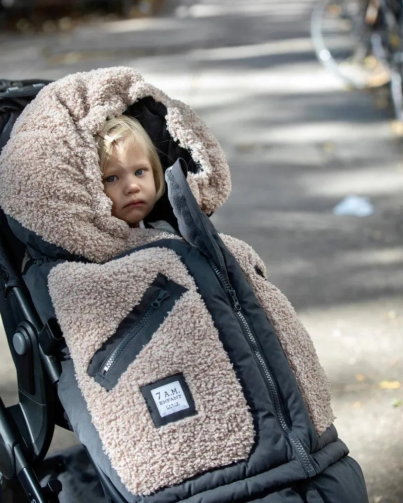 7 A.M. Stroller Blanket 212 Evolution - Teddy Appliqu (6m-4T)