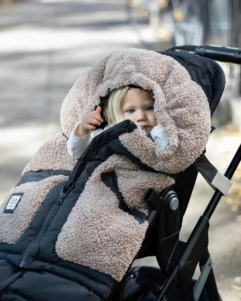 7 A.M. Stroller Blanket 212 Evolution - Teddy Appliqu (6m-4T)