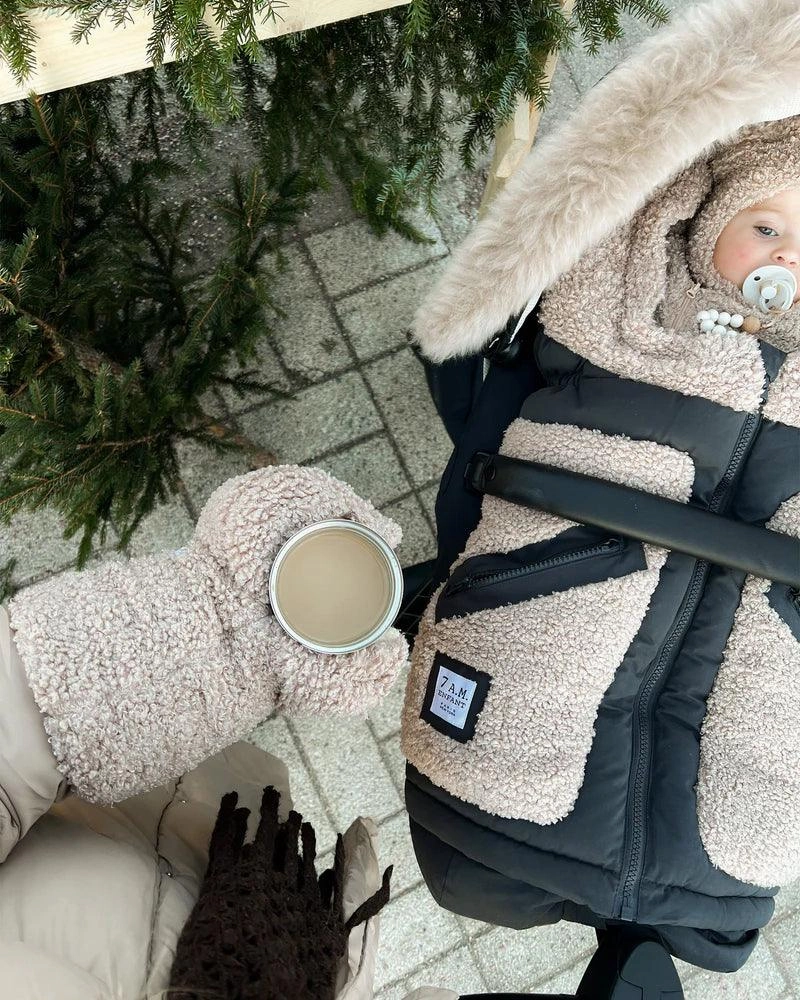 7 A.M. Stroller Blanket 212 Evolution - Teddy Appliqu (6m-4T)
