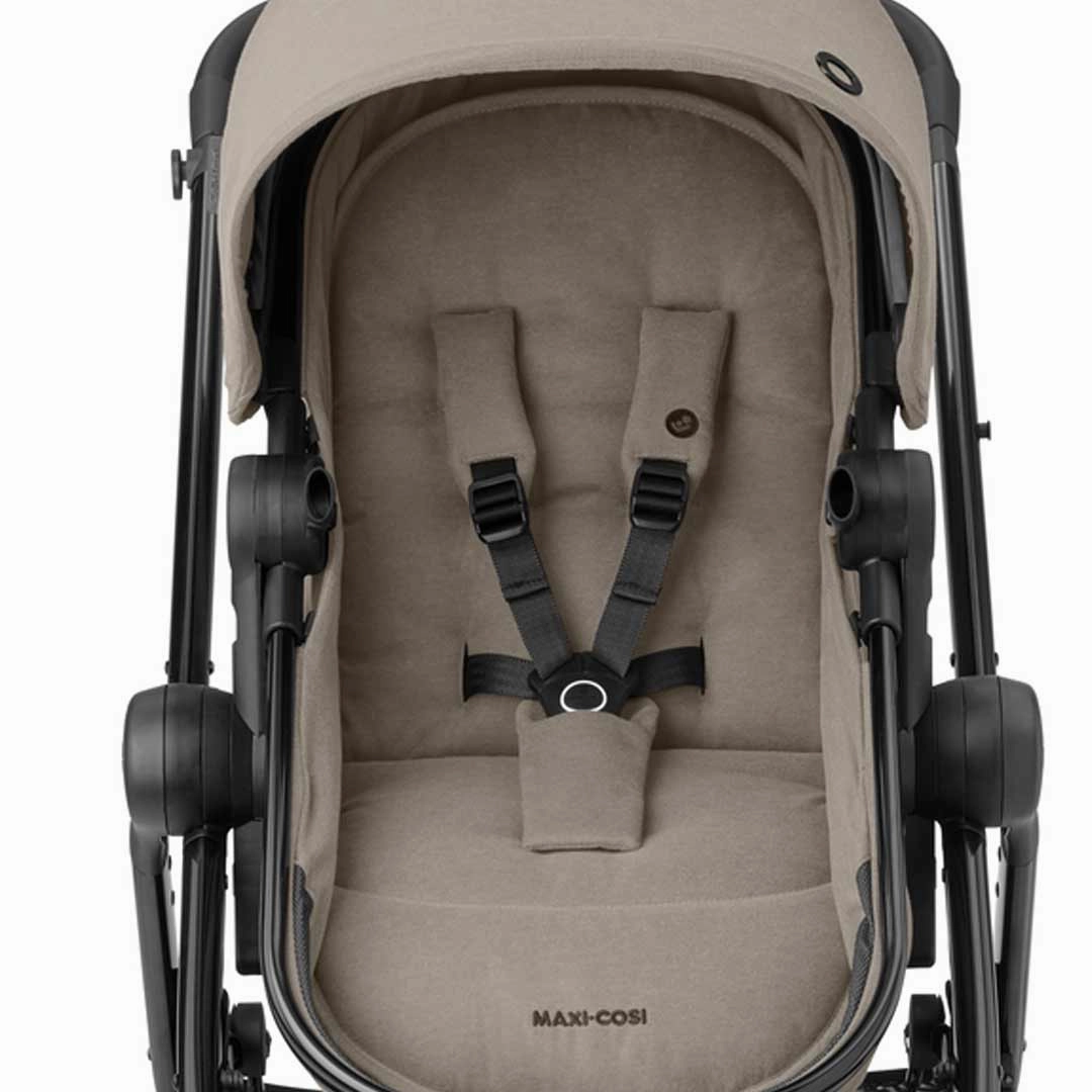 [Preloved]- Maxi-Cosi Zelia Luxe 2-in-1 Pushchair - Twillic Truffle