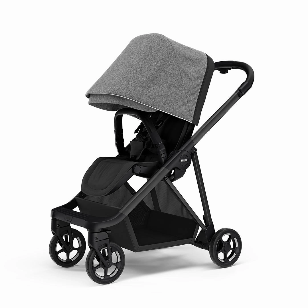 [Preloved] Thule Shine Pushchair - Black/Grey Melange