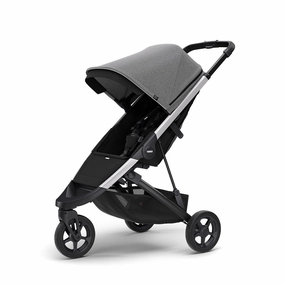 [Preloved] Thule Spring City Complete Pushchair - Grey Melange
