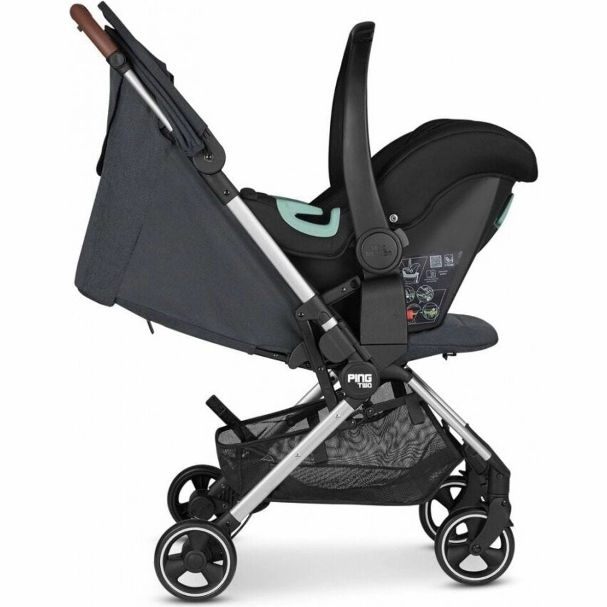 ABC Design PING TWO Stroller - Storm