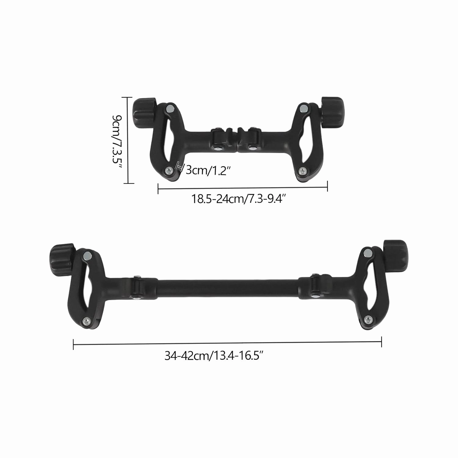 Adjustable Baby Stroller Connectors