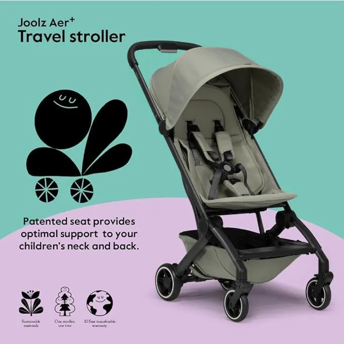 Aer  Stroller & Carrycot - Complete Sage Green