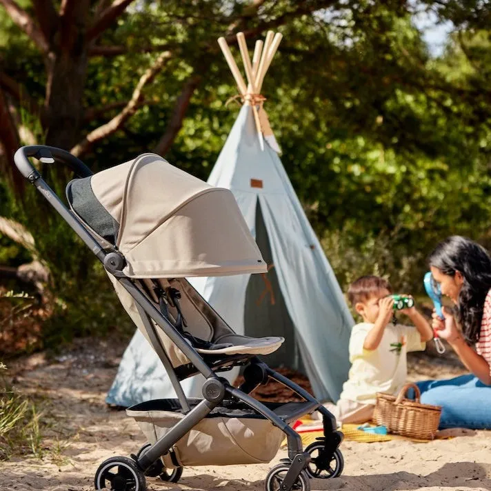 Aer  Stroller & Carrycot - Complete Sandy Taupe