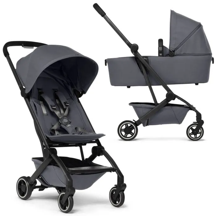 Aer  Stroller & Carrycot - Complete Stone Grey