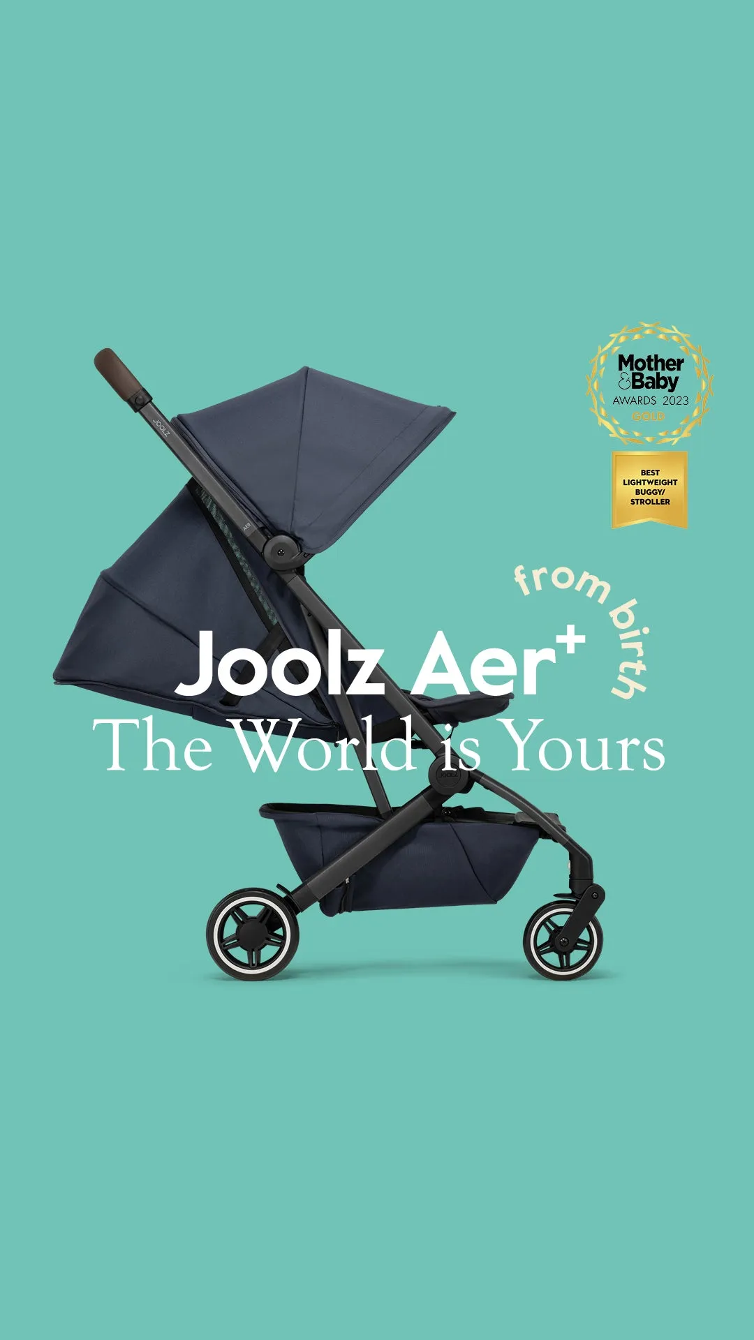 Aer  Stroller - Stone Grey
