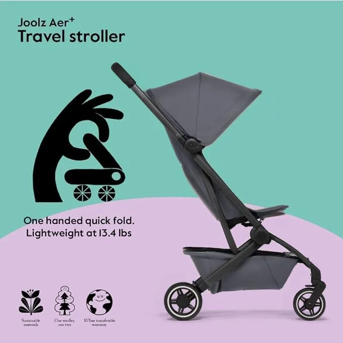 Aer  Stroller - Stone Grey