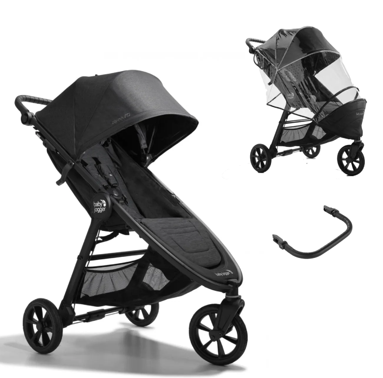 Baby Jogger City Mini GT2 Bundle - Opulent Black