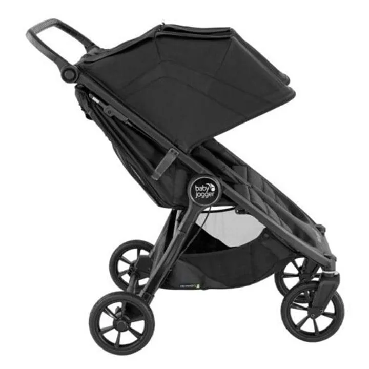Baby Jogger City Mini GT2 Double Stroller  Jet | All-Terrain, Side-by-Side, One-Hand Fold