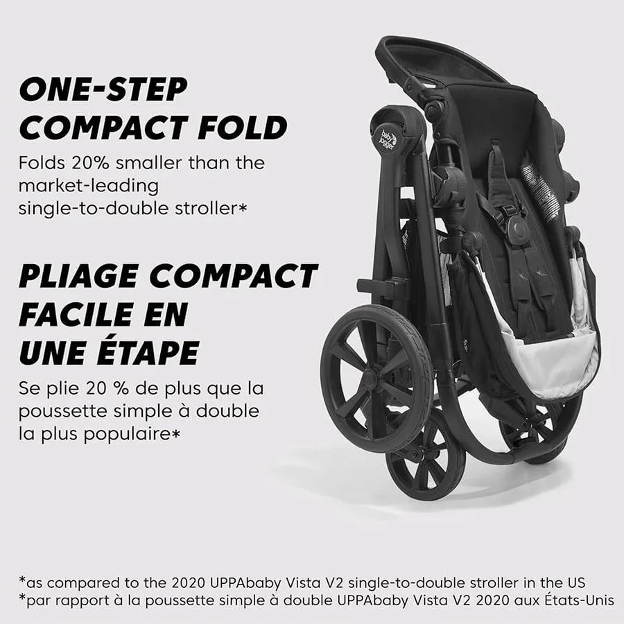 Baby Jogger City Select 2 Eco Stroller with TENCEL Fabric  Modular, Sustainable Comfort