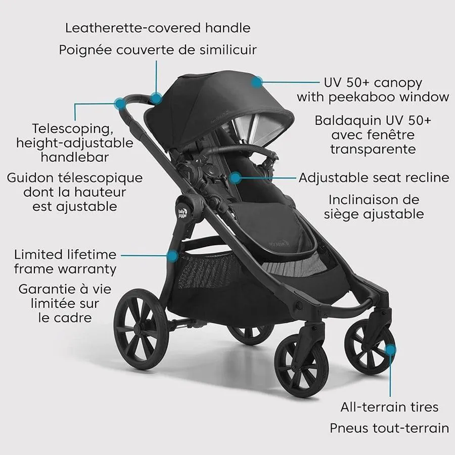 Baby Jogger City Select 2 Eco Stroller with TENCEL Fabric  Modular, Sustainable Comfort
