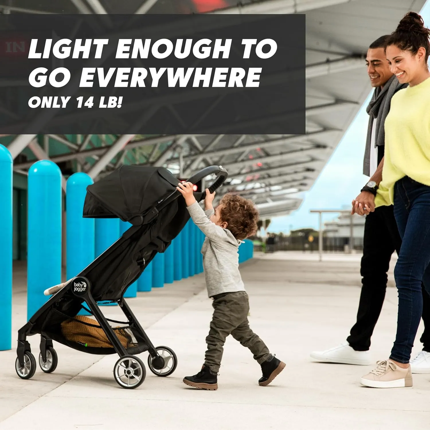 Baby Jogger city tour 2 stroller - Pitch Black
