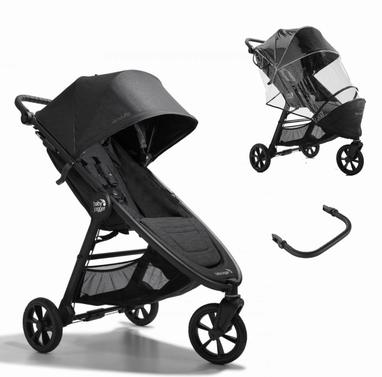 Baby Jogger City Mini GT2 Bundle - Opulent Black