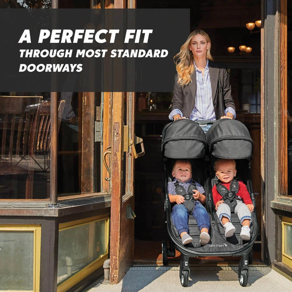 Baby Jogger City Tour 2 Double Stroller - Pitch Black
