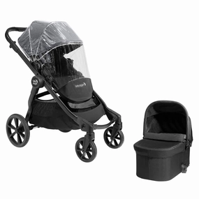 Baby Jogger Select 2 Bundle - Stroller   Carrycot   Weather Shield - Radiant Slate