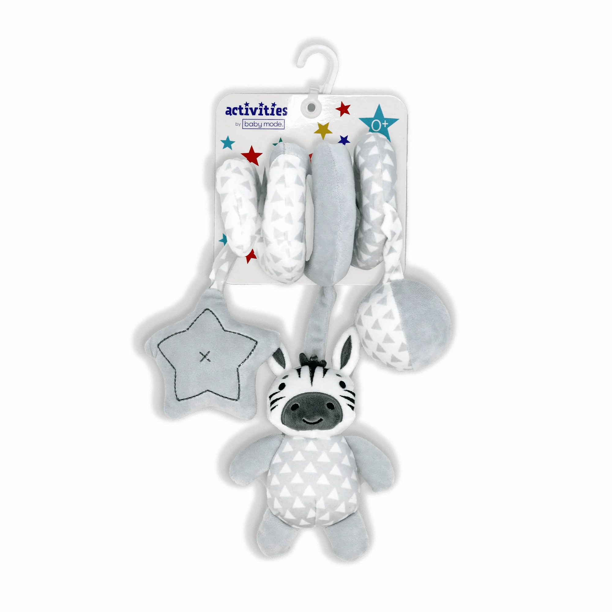 Baby Mode Zebra Spiral Activity Toy