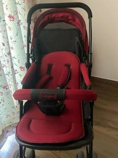 BABYHUG Joy Ride Stroller/Pram with Reversible Handle