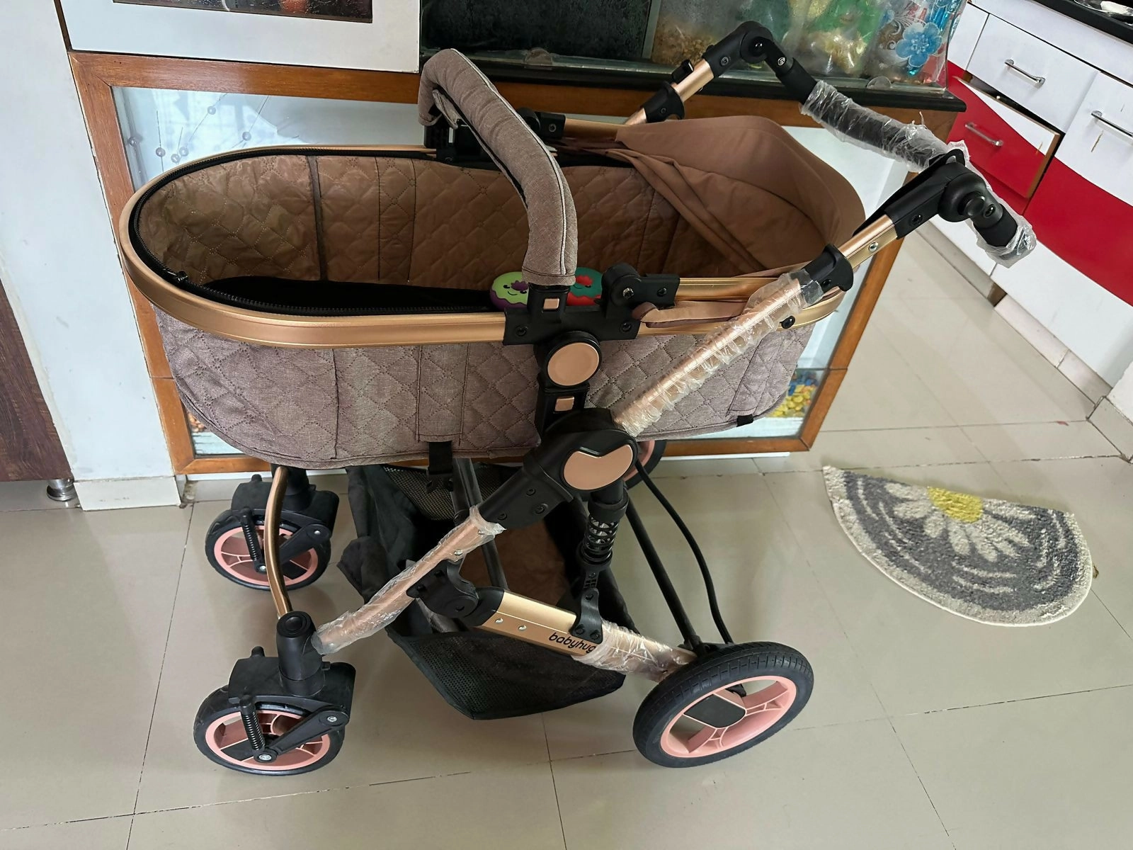 BABYHUG Majestic 2 in 1 Stroller/Pram for Baby