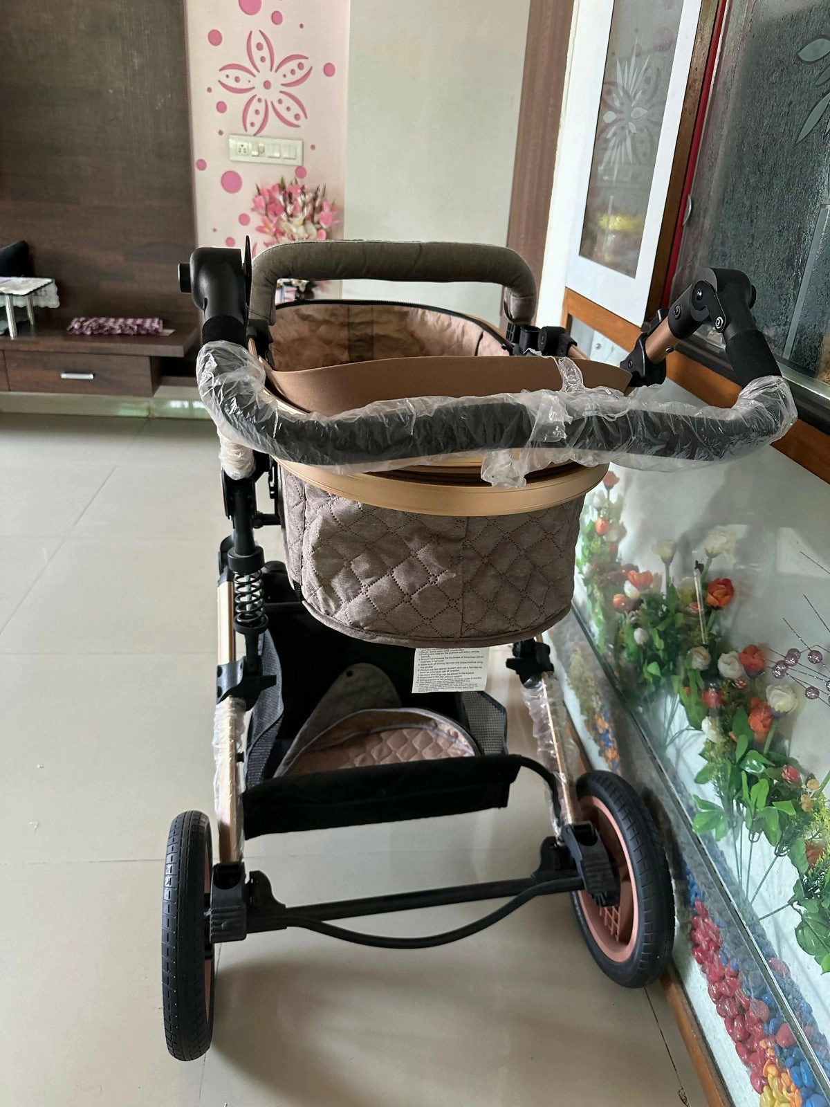 BABYHUG Majestic 2 in 1 Stroller/Pram for Baby