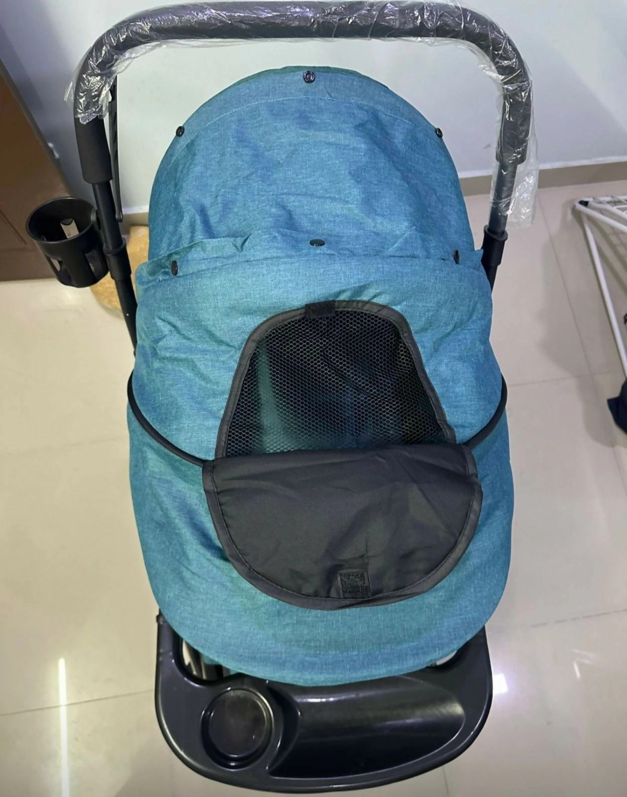 BABYHUG Melody Stroller/Pram For Baby - Blue