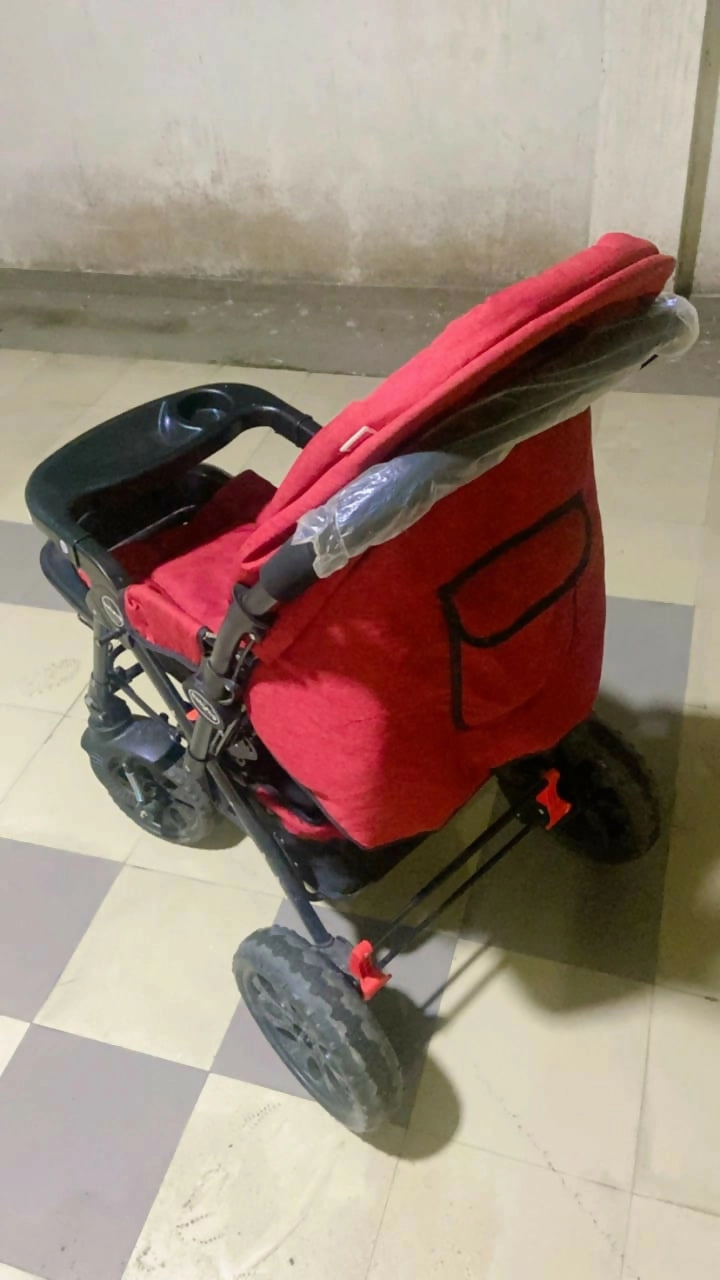 BABYHUG Melody Stroller/Pram with Reversible Handle and Canopy