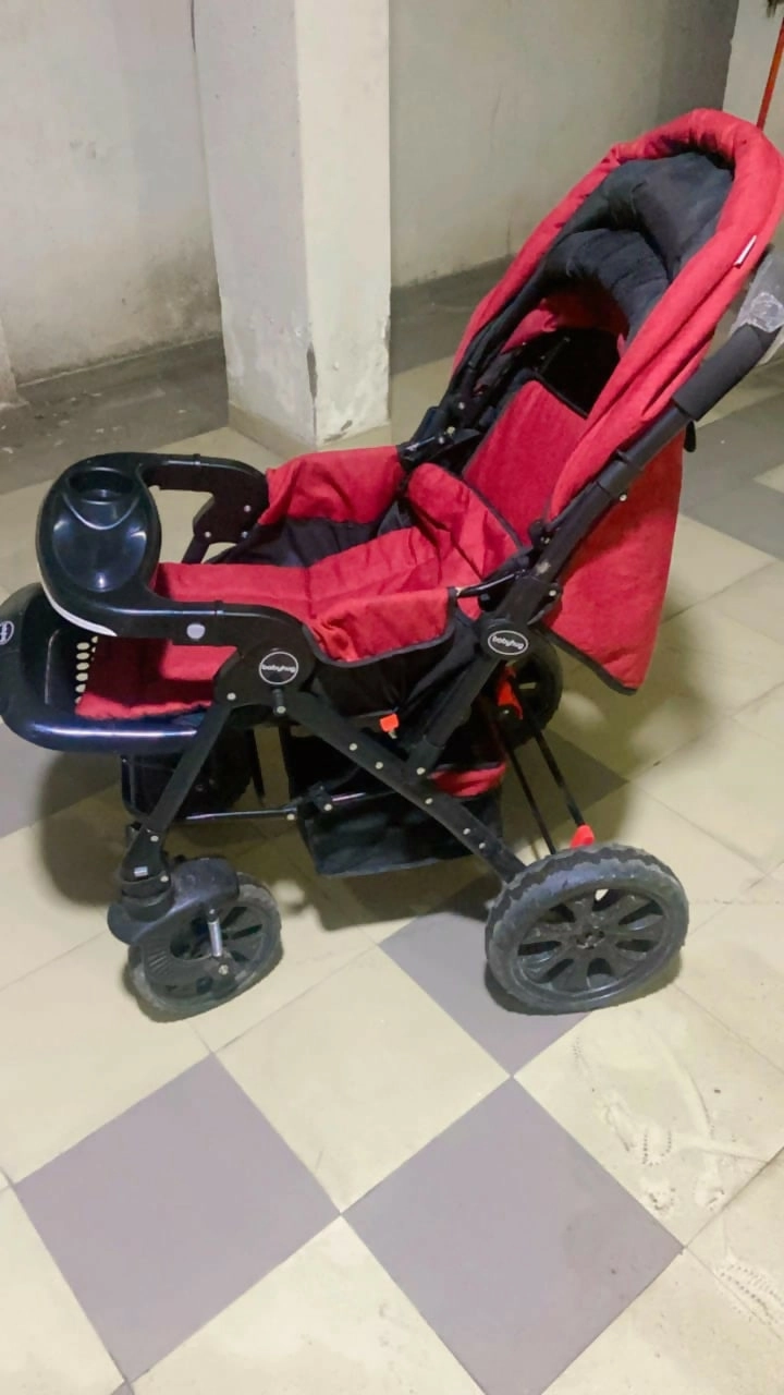 BABYHUG Melody Stroller/Pram with Reversible Handle and Canopy