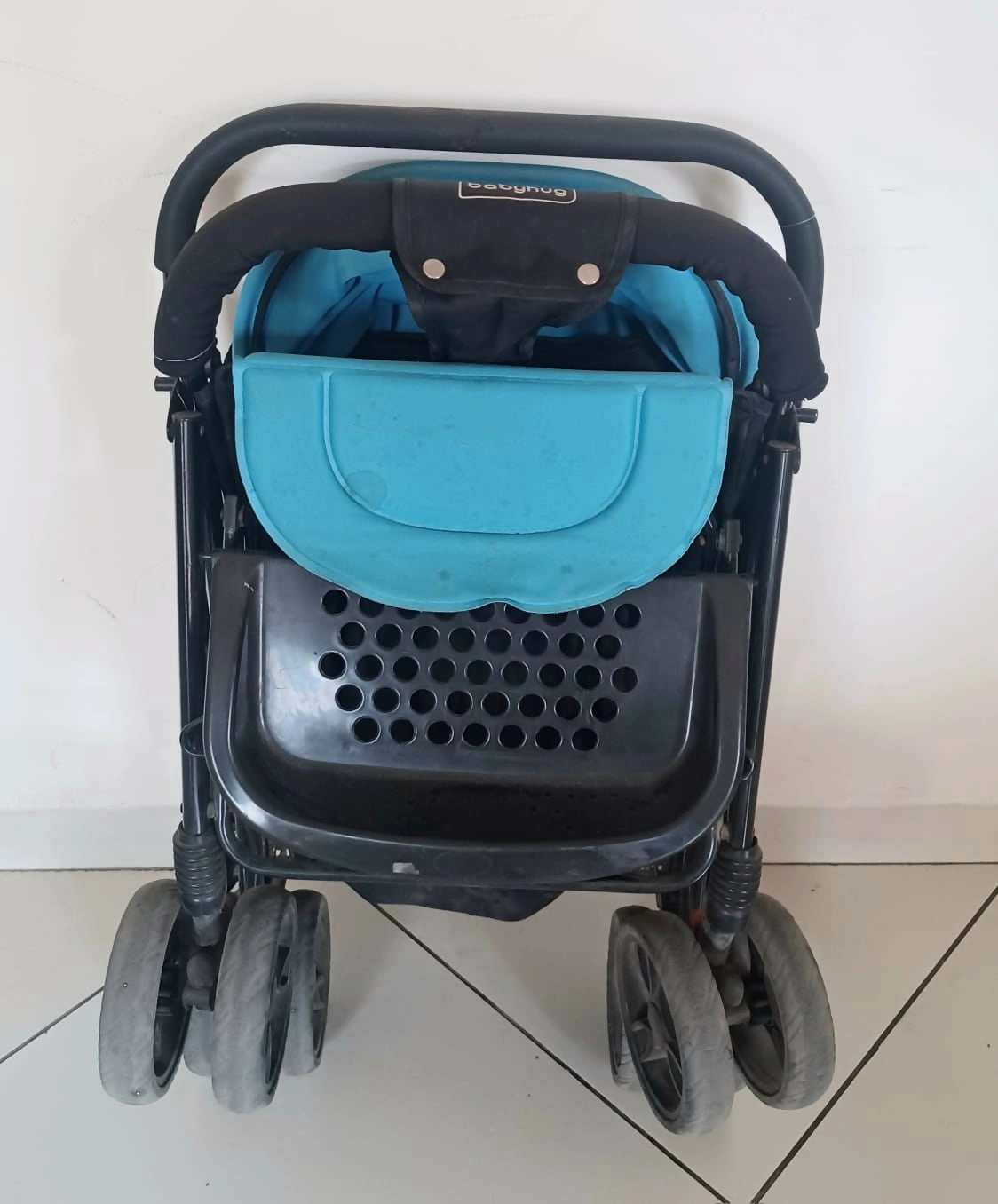 BABYHUG Symphony Stroller/Pram with Reversible Handle and Mosquito Net