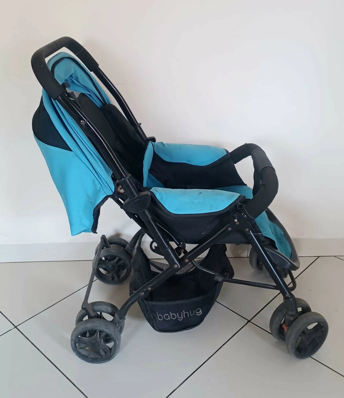BABYHUG Symphony Stroller/Pram with Reversible Handle and Mosquito Net