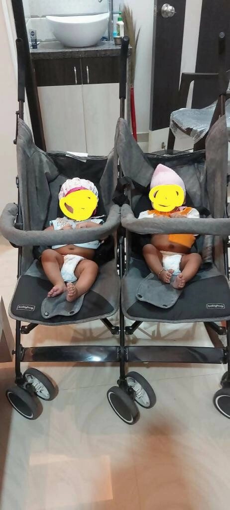 BABYHUG Twin Stroller/Pram for Baby