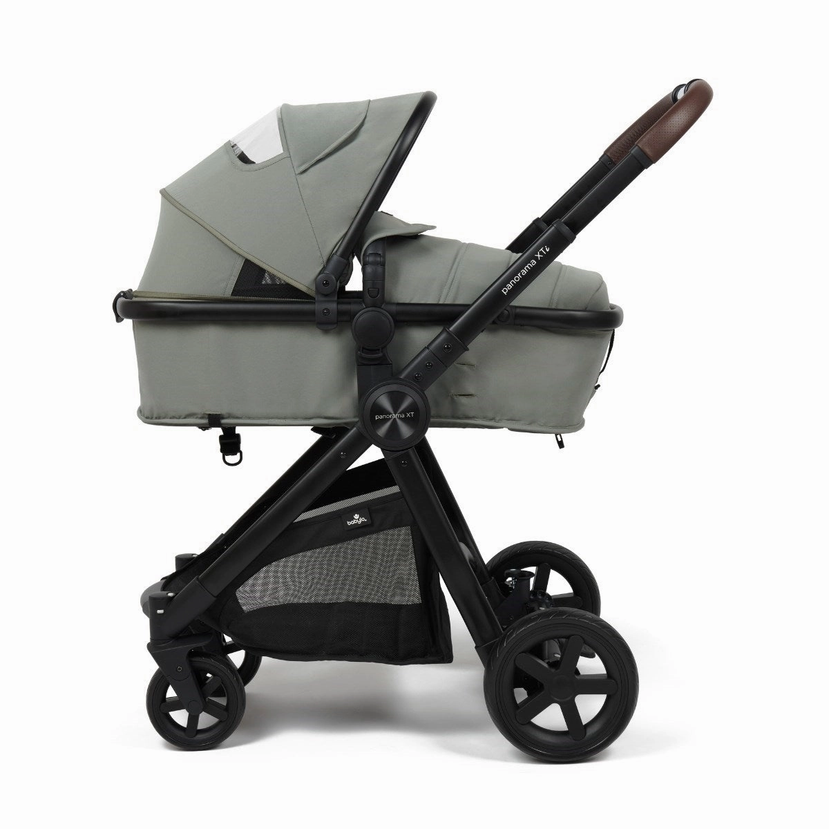 BabyLo Panorama XTi Essential Travel System & Starter Nursery Bundle, Fern Green