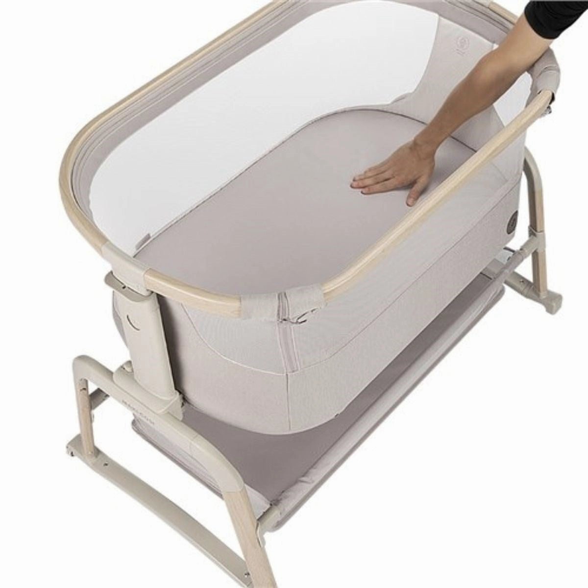 BabyLo Panorama XTi Premium Bundle & Travel System, Almond, Maxi Cosi Kori & Iora