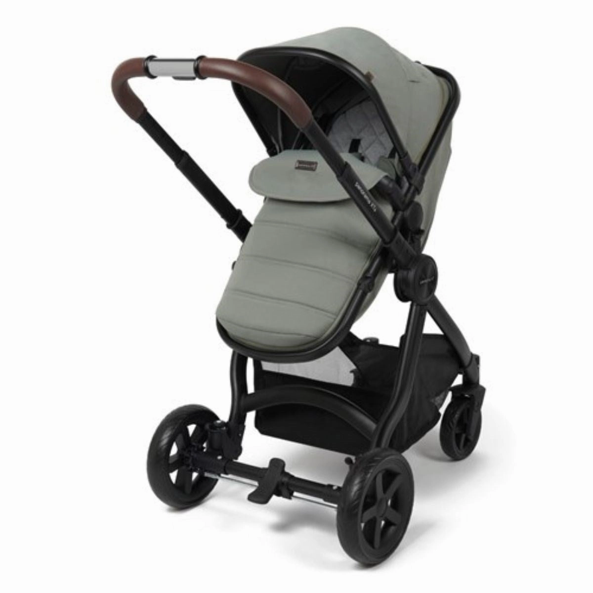 BabyLo Panorama XTi Premium Travel System & Starter Nursery Bundle including Isofix Base 3, Fern Green