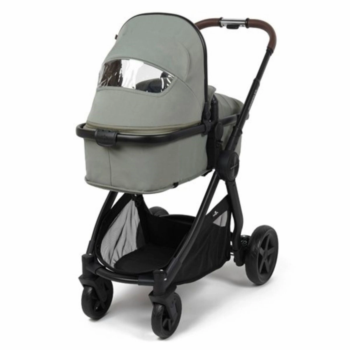 BabyLo Panorama XTi Premium Travel System & Starter Nursery Bundle including Isofix Base 3, Fern Green