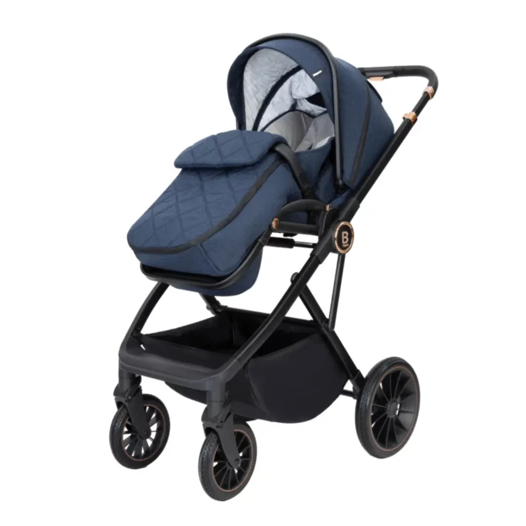 Babymore Chia Travel System Coco with Base  Midnight Blue