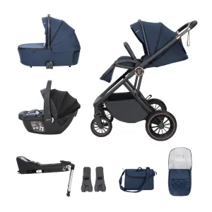 Babymore Chia Travel System Coco with Base  Midnight Blue