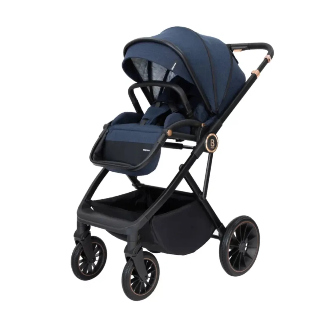 Babymore Chia Travel System Coco with Base  Midnight Blue