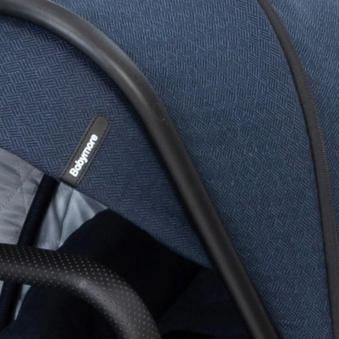 Babymore Chia Travel System Coco with Base  Midnight Blue