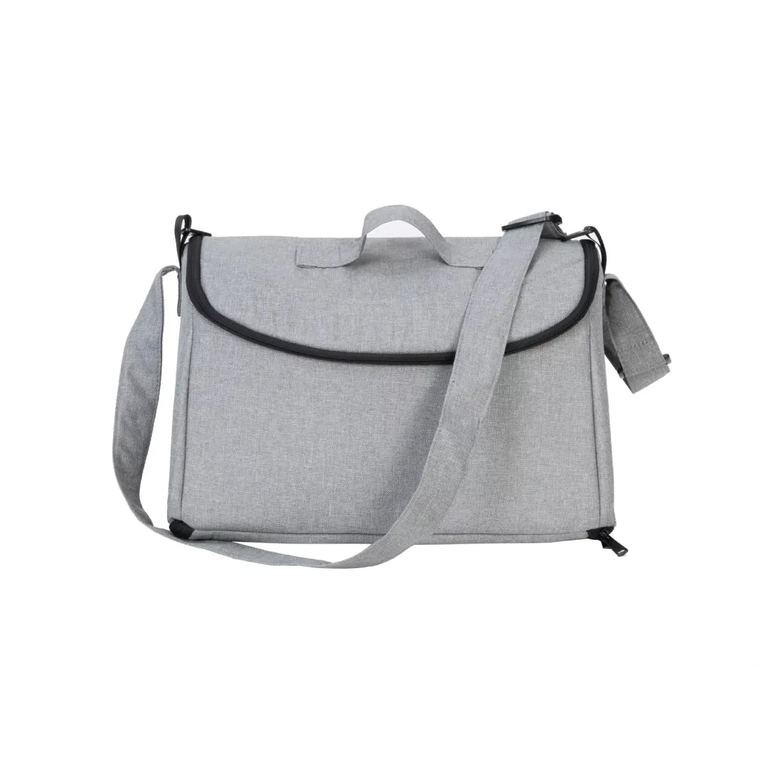 Babymore Chia Travel System Coco with Base  Pearl Grey
