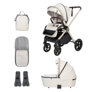 Babymore Kai Pram Pushchair  Sandstone