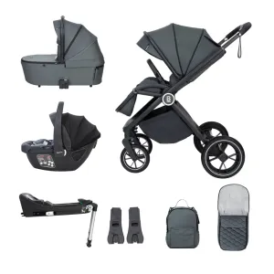 Babymore Kai Travel System Coco with Base  Forest Grey