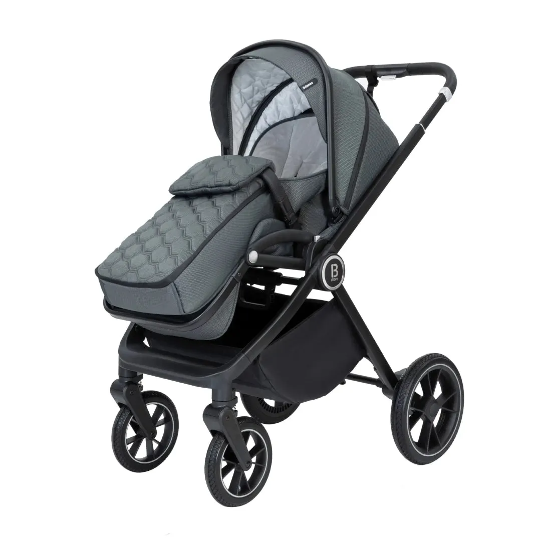 Babymore Kai Travel System Coco with Base  Forest Grey