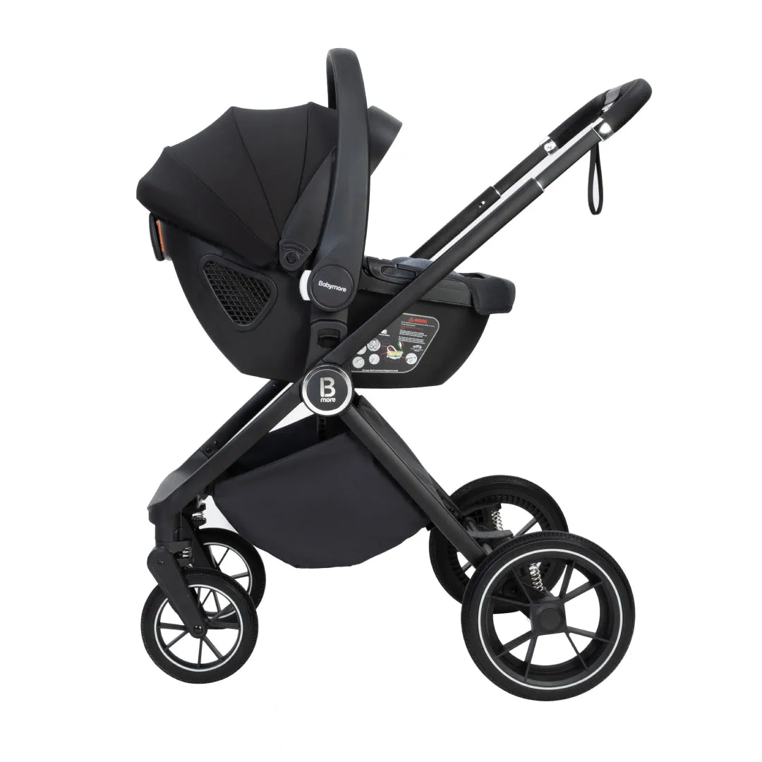 Babymore Kai Travel System Coco with Base  Forest Grey