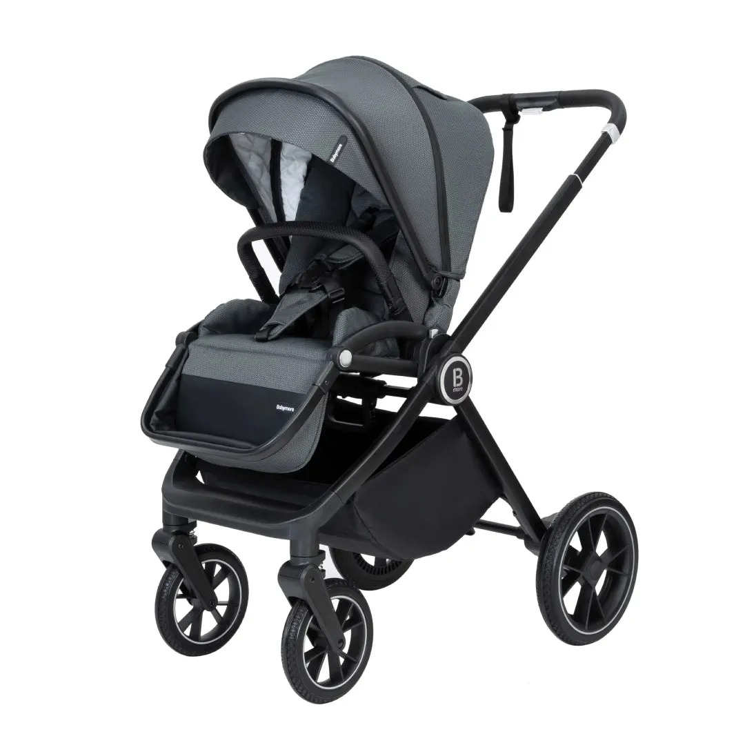 Babymore Kai Travel System Pecan with Base   Forest Grey