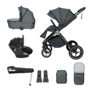 Babymore Kai Travel System Pecan with Base   Forest Grey