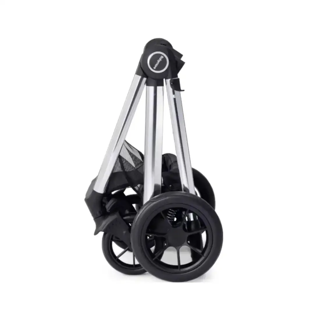 Babymore Memore V2 11 Piece Pram Pushchair - Chrome