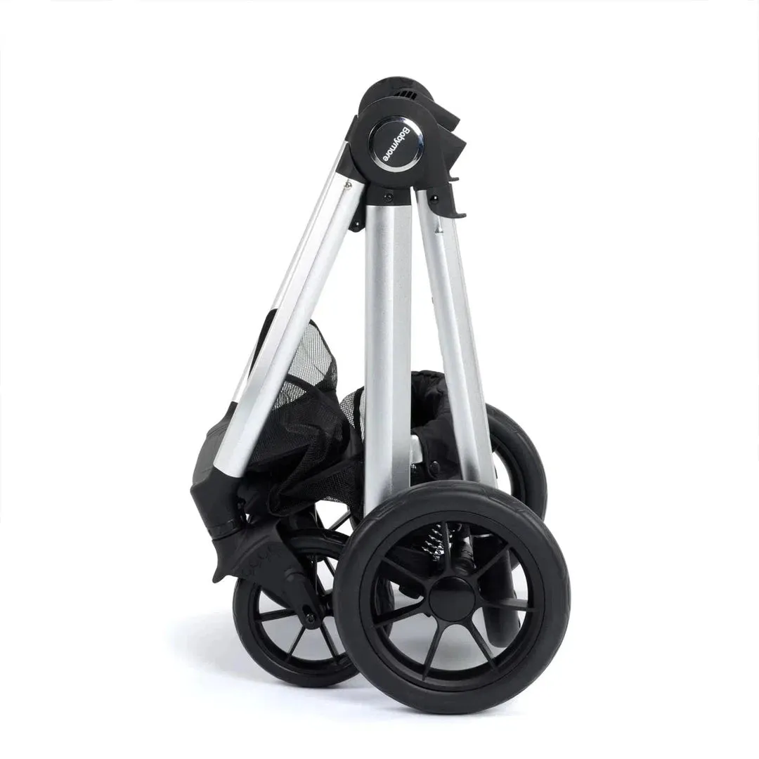 Babymore Memore V2 11 Piece Pram Pushchair - Silver