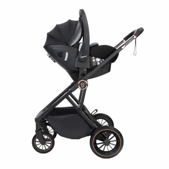 Babymore Chia, (Pecan) Travel System - Midnight Blue
