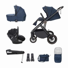 Babymore Chia, (Pecan) Travel System - Midnight Blue
